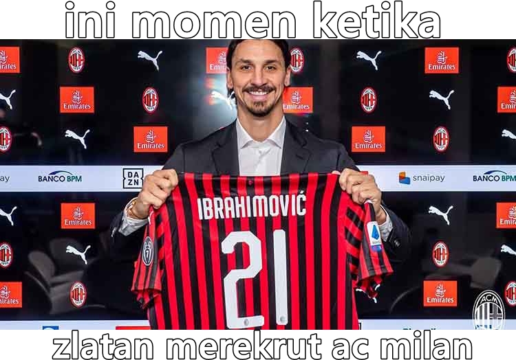10 Meme kocak Zlatan Ibrahimovic ala warganet, bikin geleng kepala