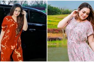 Pamer lekuk tubuh, penampilan Celine Evangelista tuai pujian