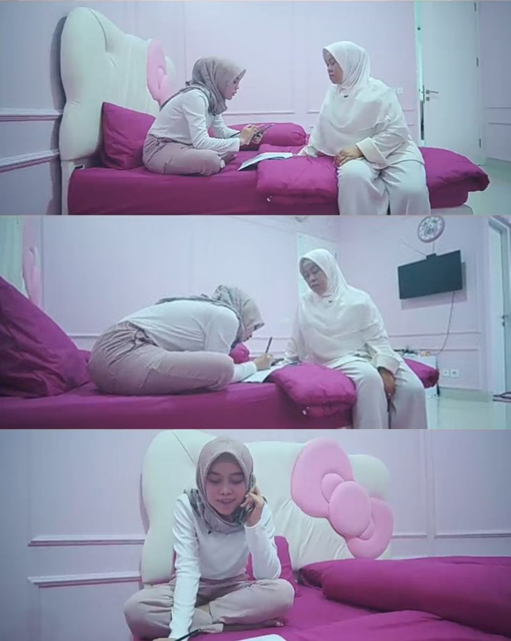 Penampakan kamar tidur Lesty Kejora, desain ranjangnya bikin salfok