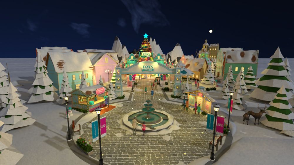 4 Fakta studio permen virtual yang didesain ala musim dingin 