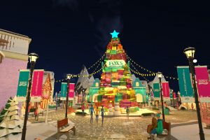 4 Fakta studio permen virtual yang didesain ala musim dingin 