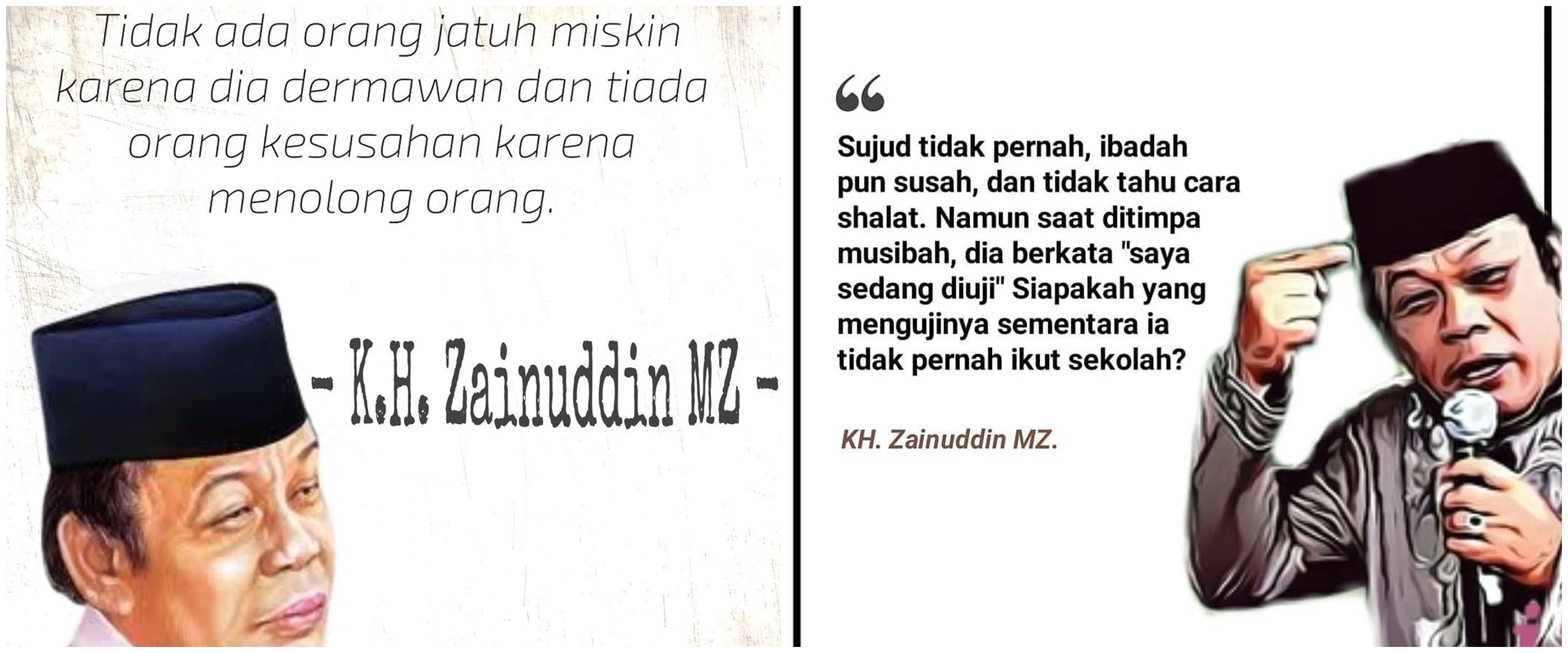 40 Kata-kata bijak Zainuddin MZ, penuh petuah dan inspiratif