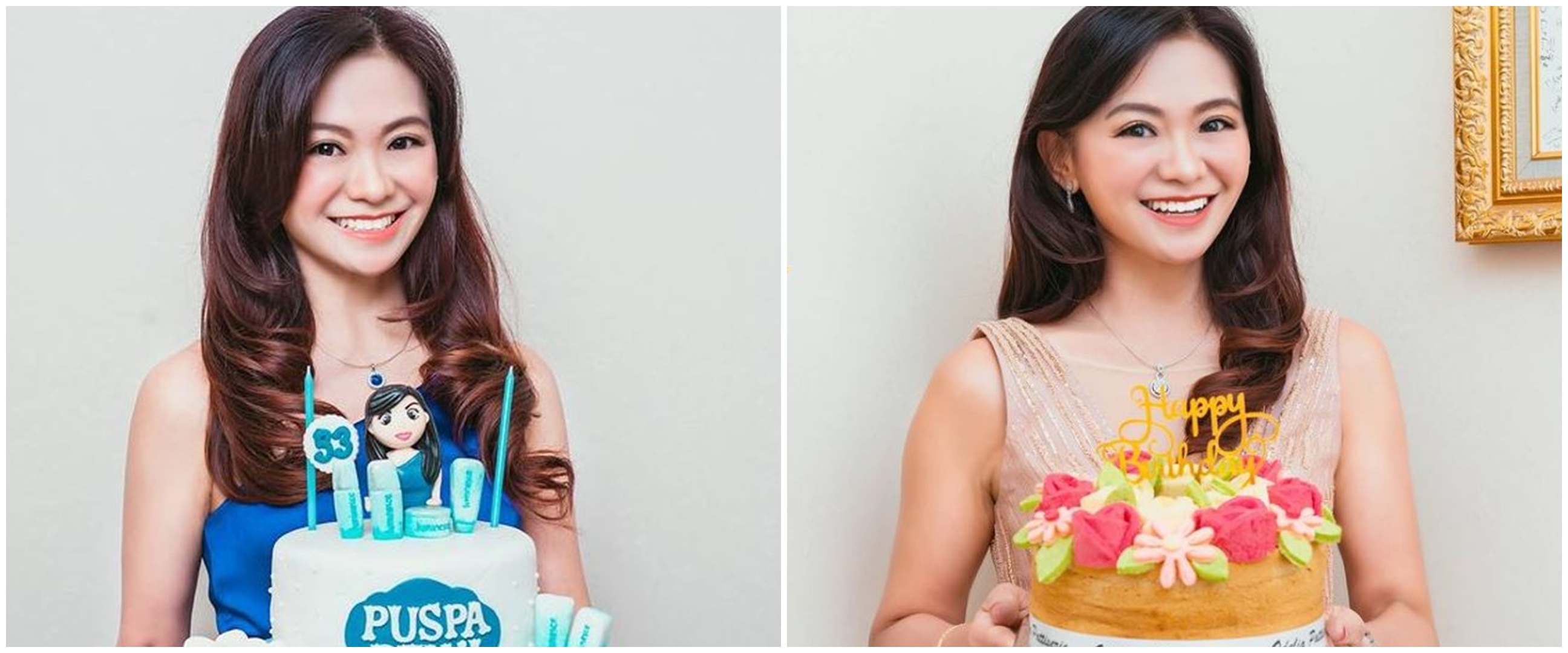 10 Potret terbaru Puspa Dewi, nenek cantik berusia 53 tahun