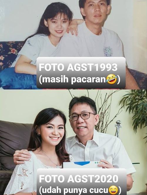 10 Potret terbaru Puspa Dewi, nenek cantik berusia 53 tahun