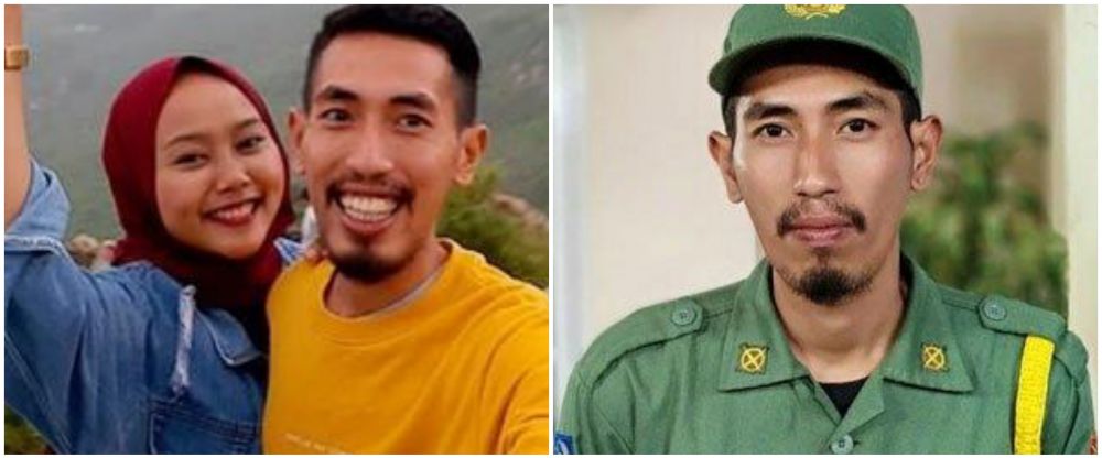 Beda gaya 7 seleb saat jadi hansip dan keseharian, bikin pangling