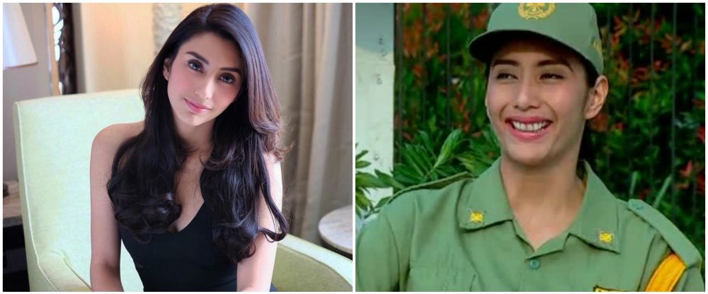 Beda gaya 7 seleb saat jadi hansip dan keseharian, bikin pangling