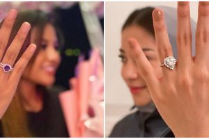 Potret 10 seleb pamer cincin usai dilamar kekasih, bikin baper
