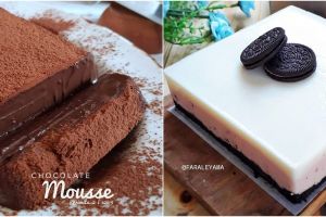 10 Resep mousse cake yang super lembut dan lumer di mulut