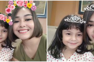 9 Potret kedekatan Amanda Manopo & 'sang anak' di luar syuting