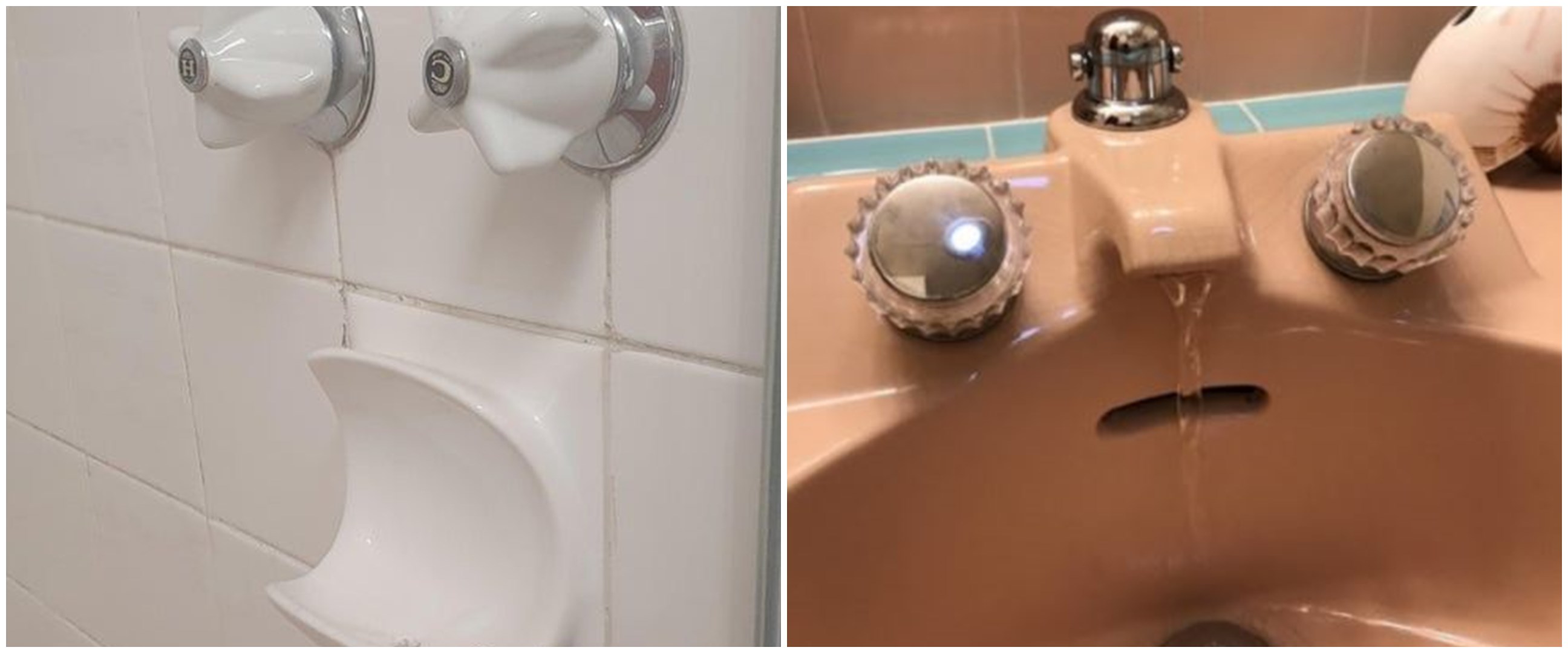 10 Desain benda di kamar mandi menyerupai wajah, bikin kedip dua kali