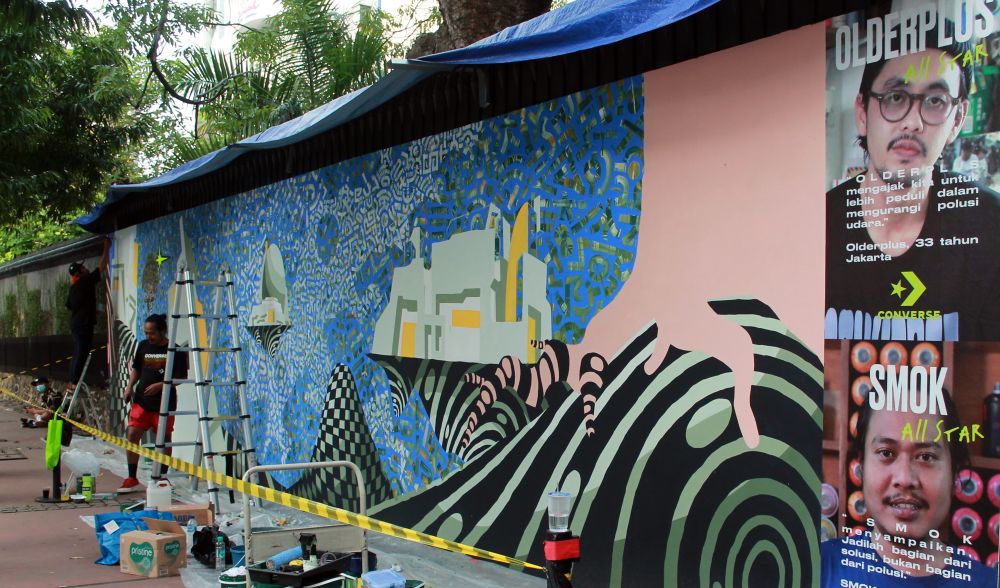 6 Fakta Converse City Forests, kampanye lingkungan global lewat mural