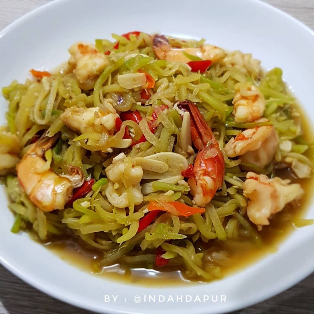 Resep kreasi udang dan sayur © Instagram Resep kreasi udang dan sayur © Instagram
