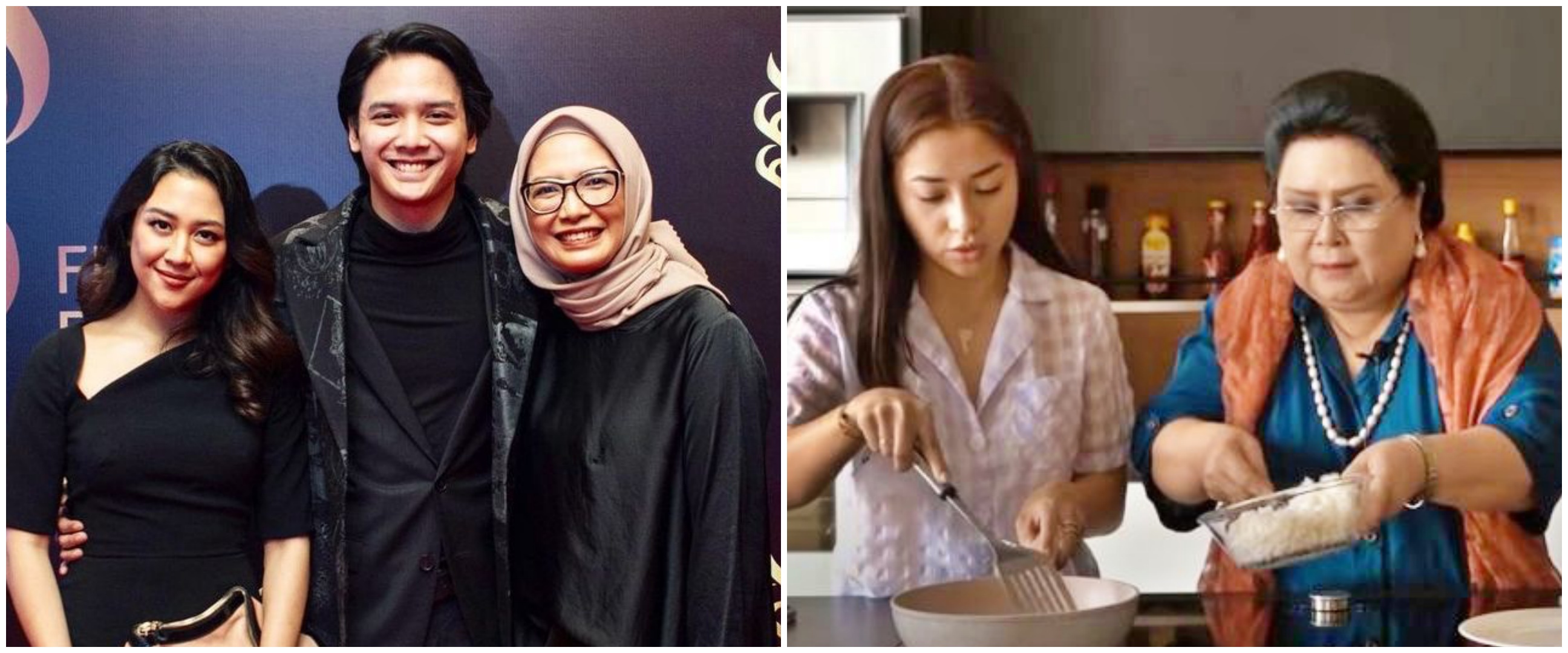 Momen kedekatan 5 mantan artis cilik bareng mertuanya, kompak pol