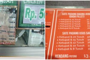 15 Harga dagangan ini mahalnya bikin sobat miskin senyum getir