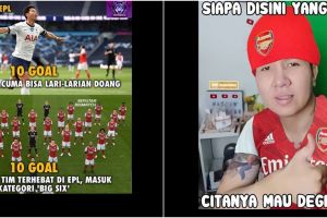 10 Meme performa buruk Arsenal saat awal musim ini bikin ketawa jahat