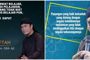 40 Kata-kata bijak Gus Miftah tentang kehidupan, penuh makna