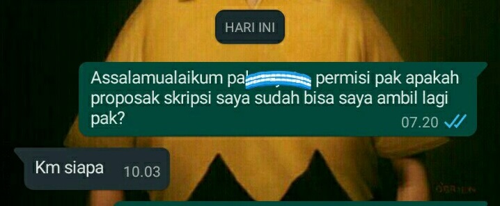 11 Balasan chat singkat dari dosen ini bikin mahasiswa nyengir kecut