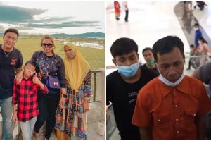 10 Momen Alwiansyah ajak keluarga ke mal, ayahnya mau copot sandal