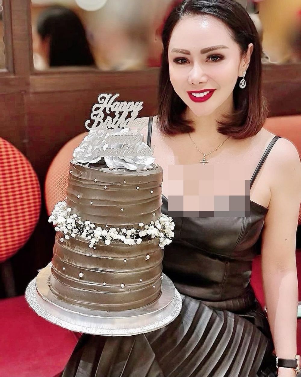 10 Momen perayaan ultah Femmy Permatasari ke-47, digelar mewah