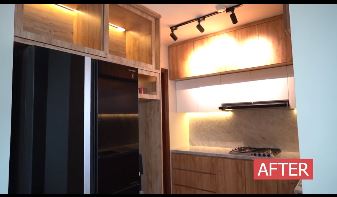 8 Potret dapur baru Tasya Kamila, elegan dengan nuansa cokelat