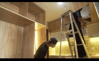 8 Potret dapur baru Tasya Kamila, elegan dengan nuansa cokelat