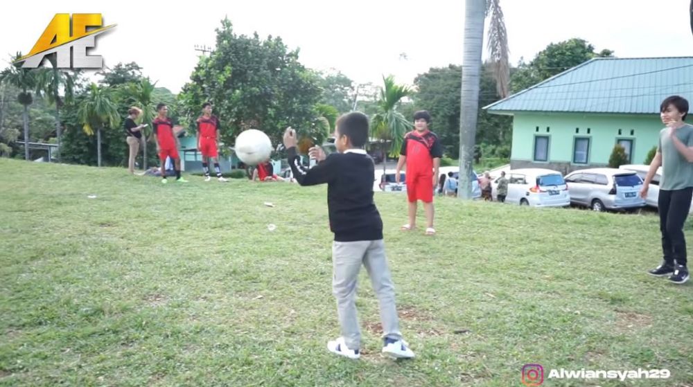 Debut akting, ini 10 momen seru Alwiansyah syuting sinetron