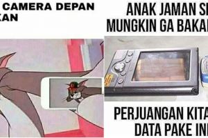 10 Meme ketika HP belum secanggih sekarang, bikin senyum nostalgia