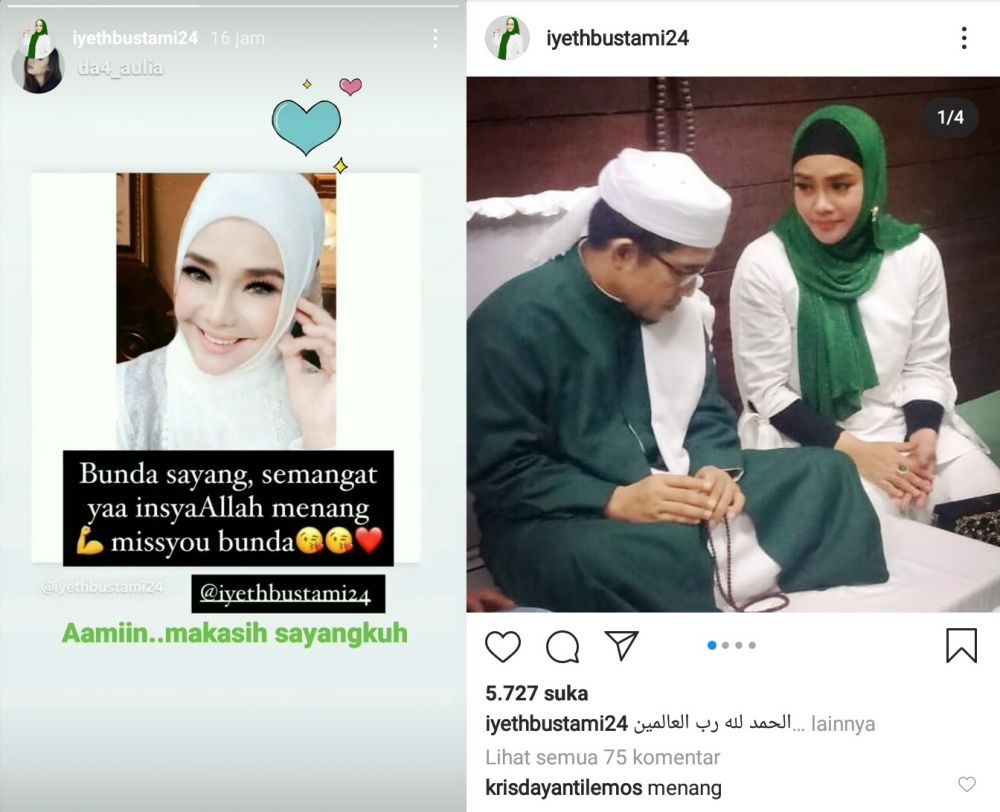 Momen 5 seleb nyalon Pilkada 2020 saat menunggu hasil coblosan