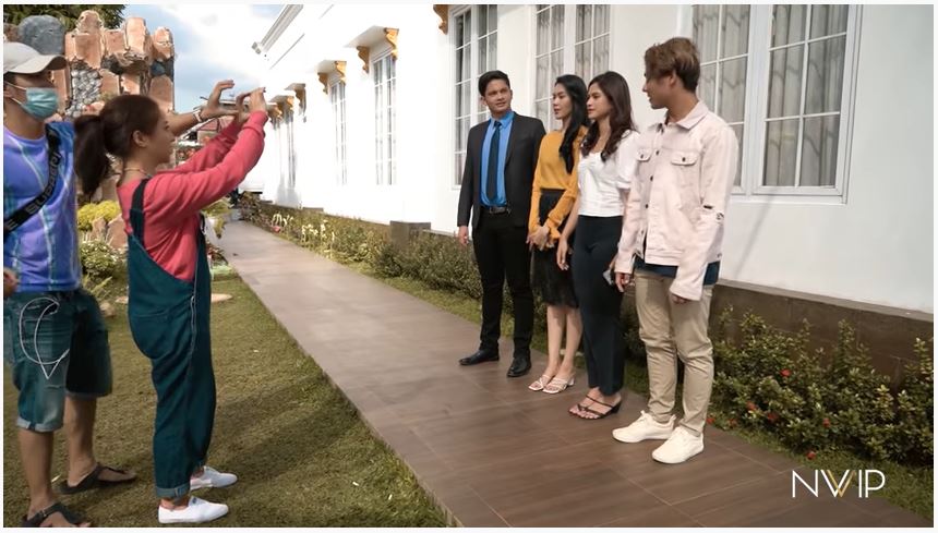 10 Momen seru Nikita Willy syuting mini series Cinta Nikita