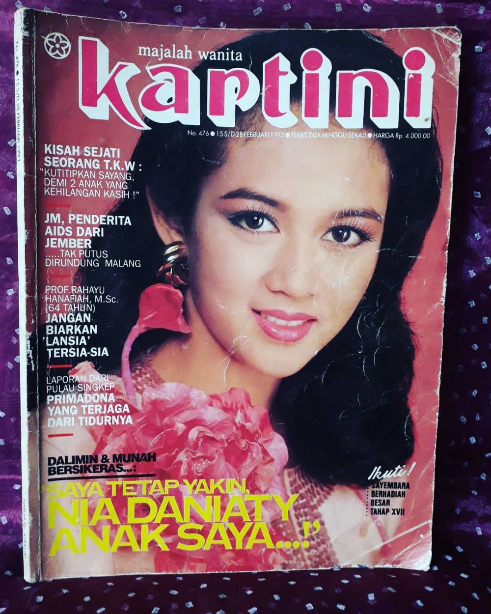 10 Potret lawas Dina Lorenza, cantiknya tak pudar