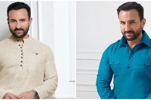 Jalan bareng istri, tato di lengan Saif Ali Khan jadi sorotan