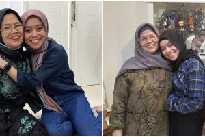 10 Potret kedekatan Lesty Kejora dan orang tua Rizky Billar