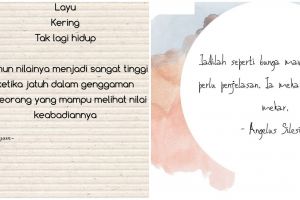 40 Kata-kata bagus tentang bunga, keren dan indah