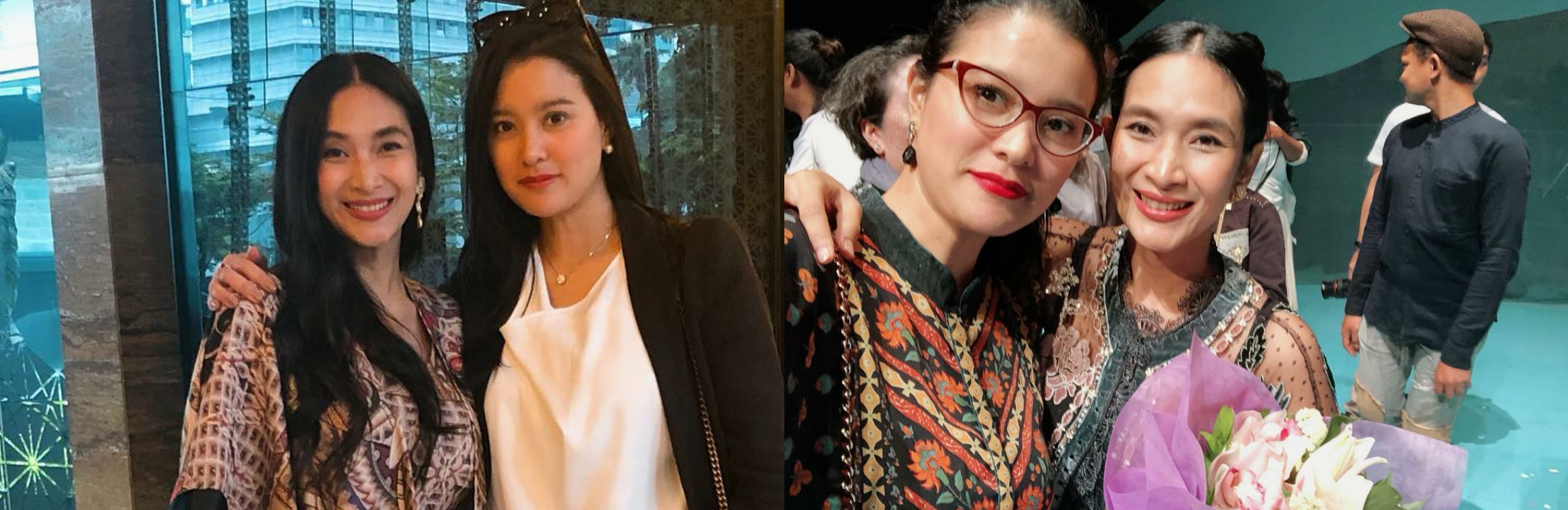 10 Potret persahabatan Marcella Zalianty & Happy Salma, bak saudara