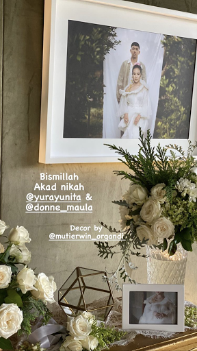 10 Momen akad nikah Yura Yunita dan Donne Maula, mengusung adat Sunda