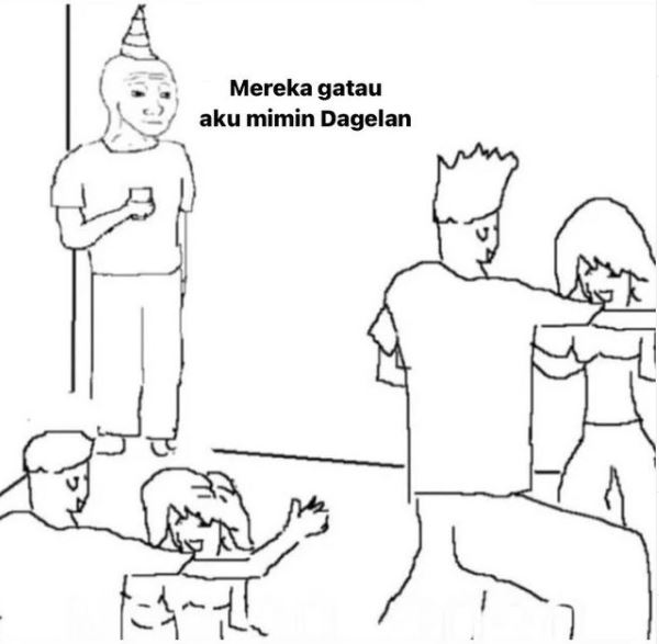 10 Meme lucu kocak nasib admin akun komedi di medsos, nyesek abis