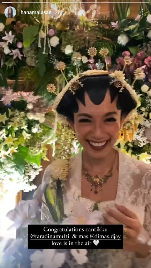 Sah, ini 7 momen pernikahan Dimas Djay dan Faradina Mufti