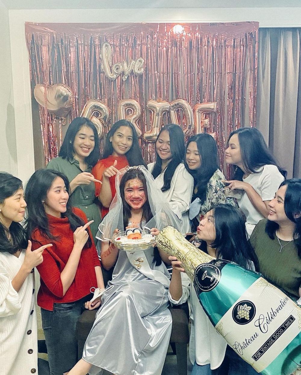 10 Momen bridal shower Felicya Angelista, seru dan kompak abis
