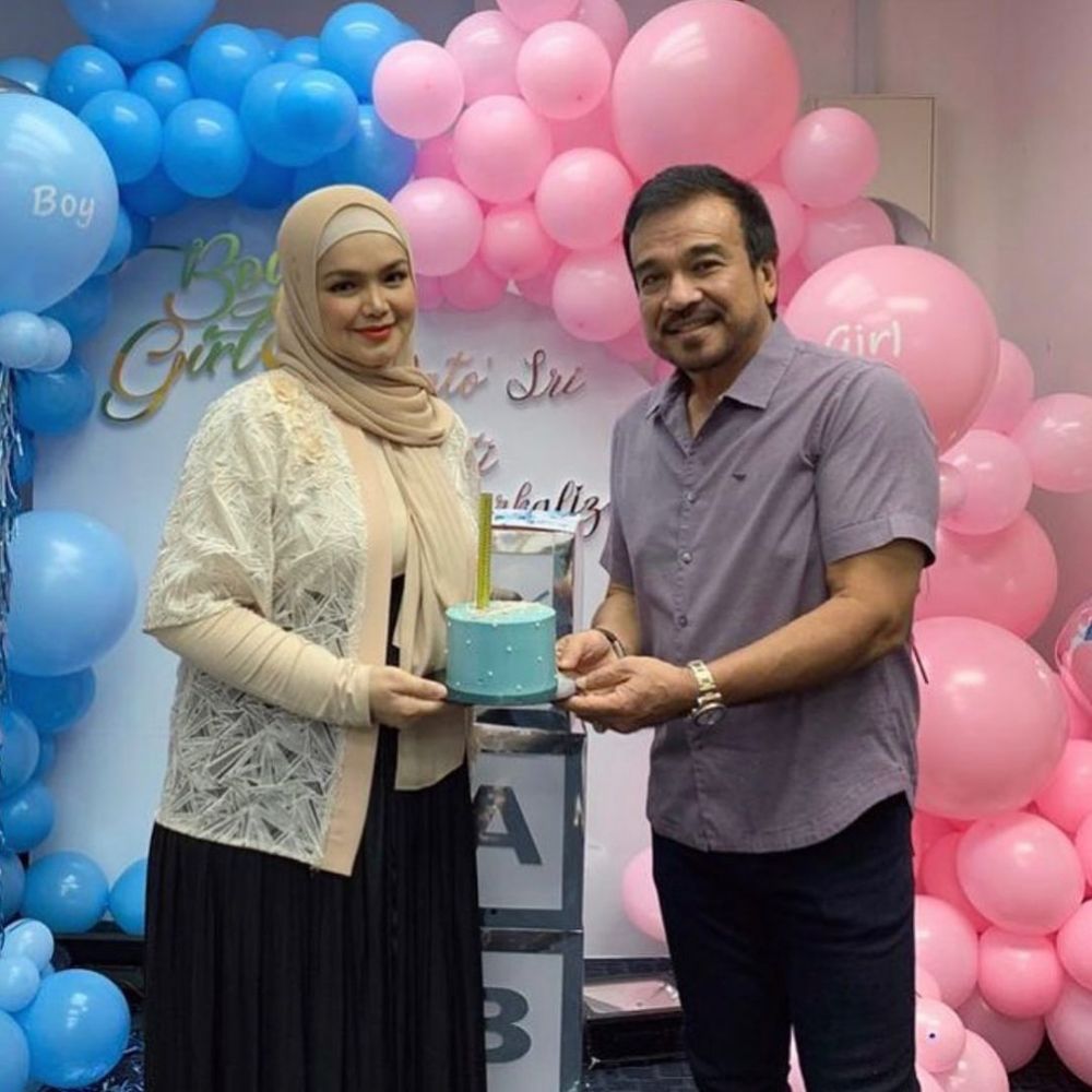 10 Momen baby shower Siti Nurhaliza, disiarkan secara live
