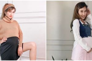 Hamil anak pertama, intip 8 pesona Louise Anastasya pamer baby bump