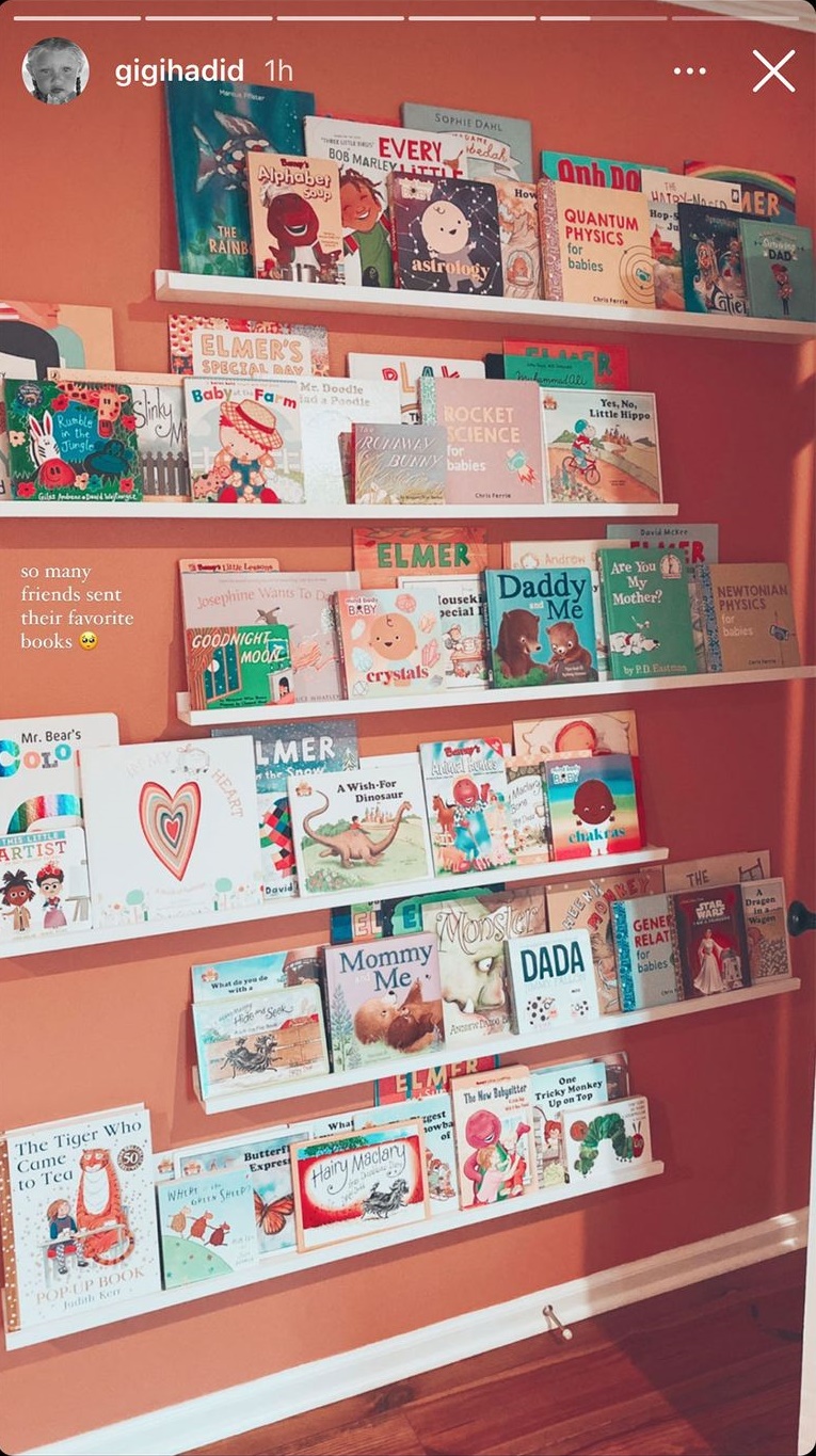 Jarang tersorot, ini 5 penampakan kamar anak Gigi Hadid 