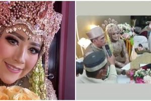9 Momen akad nikah Meggy Wulandari & Mamad Muhammad, penuh kebahagiaan