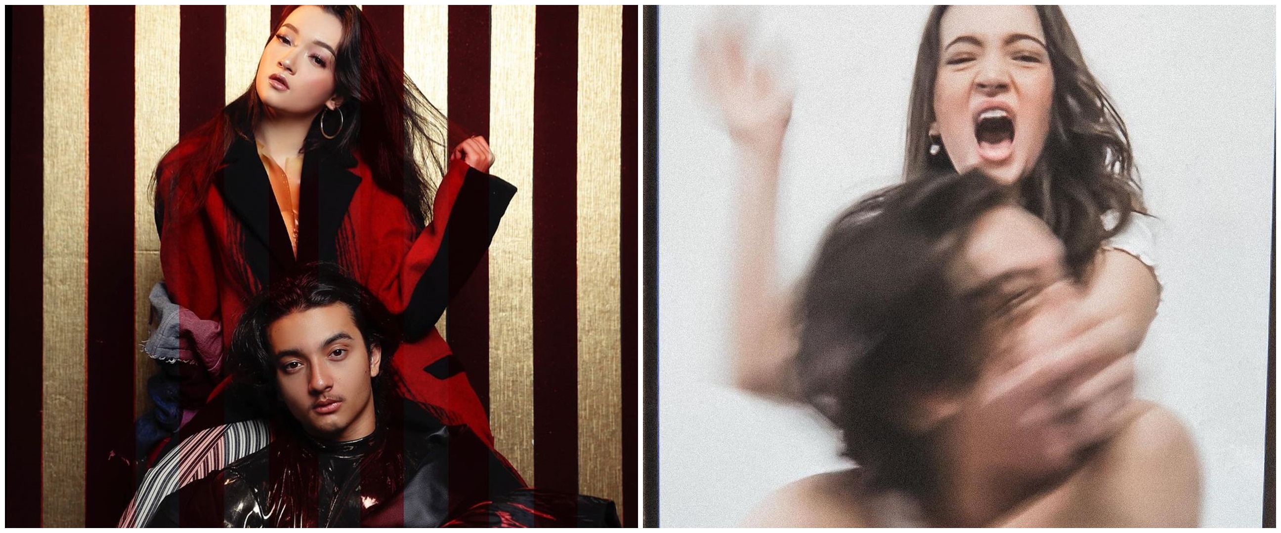 8 Pose kocak Bryan Domani dan Megan Domani ini bikin senyum lebar