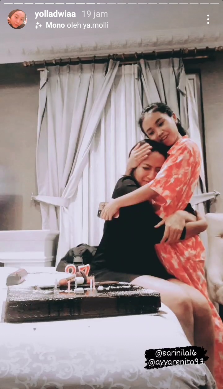 7 Momen ulang tahun ke-47 Sari Nila, dapat kejutan di lokasi syuting