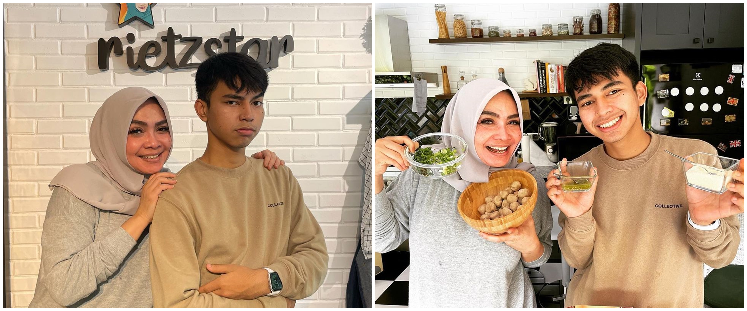 10 Momen kocak Dimas Ahmad tak kenali Mama Rieta ibunda Nagita Slavina