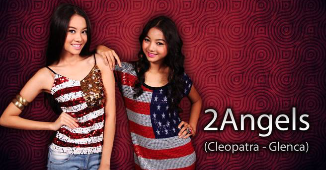 8 Potret Glenca Chysara saat jadi personel 2 Angels, nyentrik abis