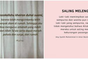 40 Kata-kata bijak Islami suami istri, makin harmonis