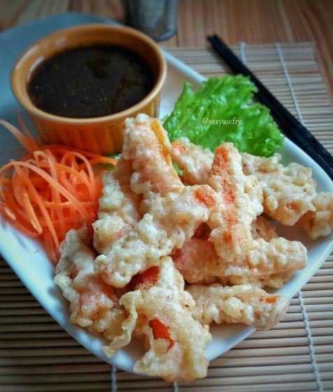 10 Resep tempura dari aneka bahan, sederhana, renyah dan mudah dibuat