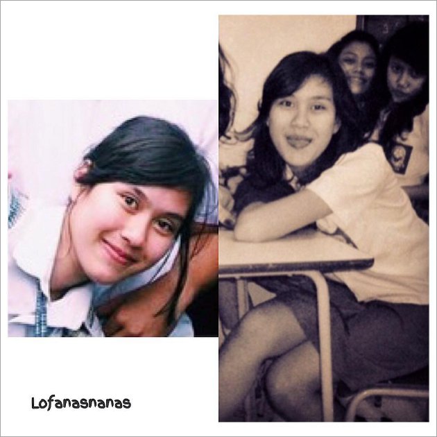 8 Potret lawas Syahnaz Sadiqah saat remaja, gaya saat SMA disorot