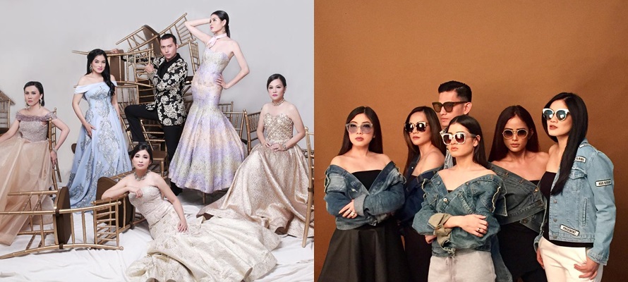 Gaya pemotretan 7 geng pesinetron dalam beragam tema, kompak abis